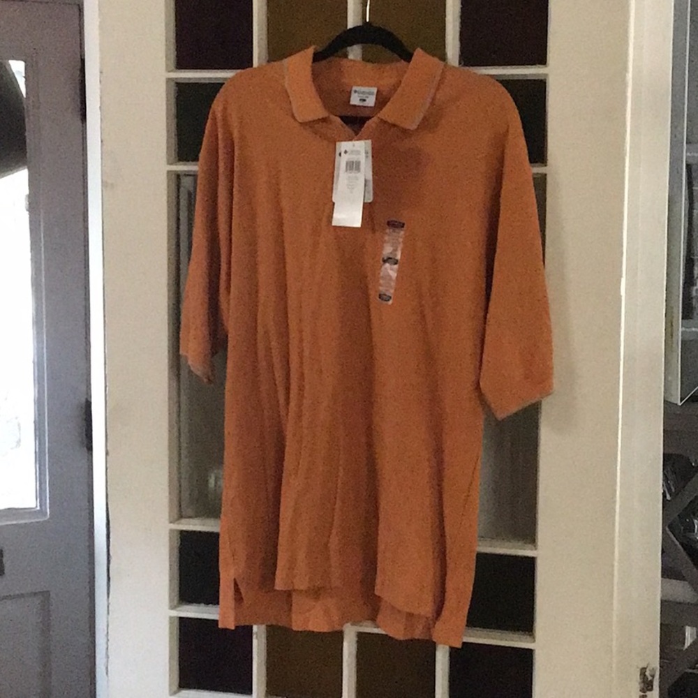 Mens Large Columbia Polo